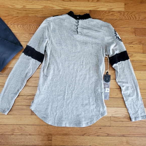 DOUBLE D RANCH Embroidered Western Top Long Sleeve Shirt Blouse - Picture 9 of 12